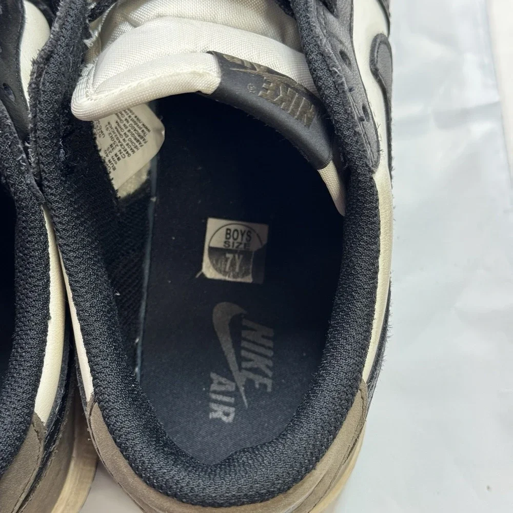 Used No Box Nike Air Jordan 1‎ Retro Low OG Mocha (GS)  - CZ0858 102 - Size 7y